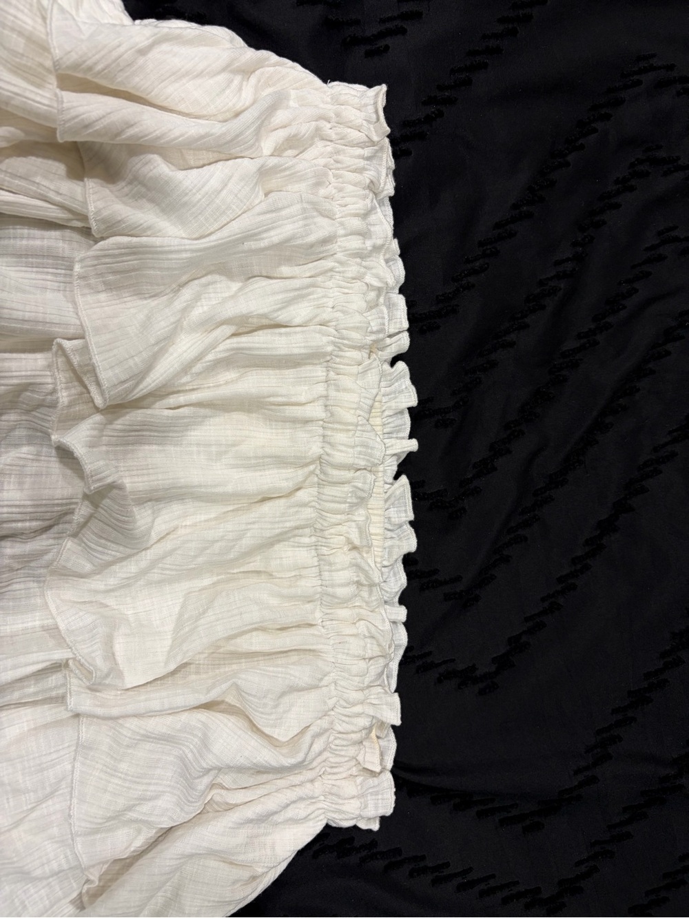 Love Riche Off-Shoulder Ruffle Blouse — White - Picture 5 of 5